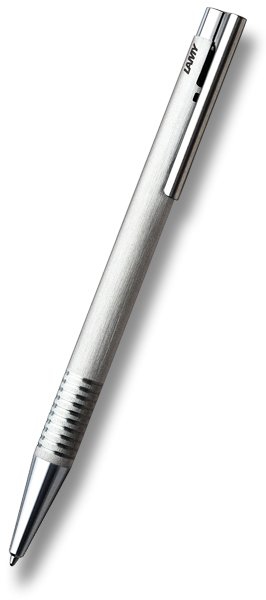 Psací potřeby - Lamy Logo Brushed Steel kuličková tužka