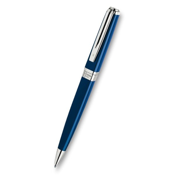 Psací potřeby - Waterman Exception Slim Blue Lacquer ST kuličková tužka