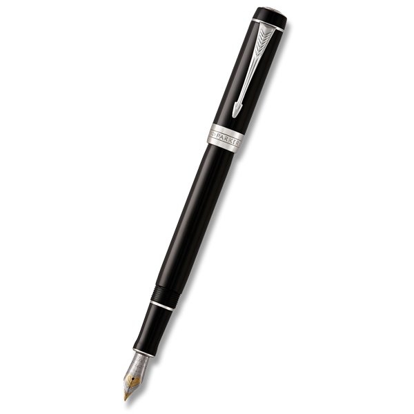 Psací potřeby - Parker Duofold Classic Black CT hrot F