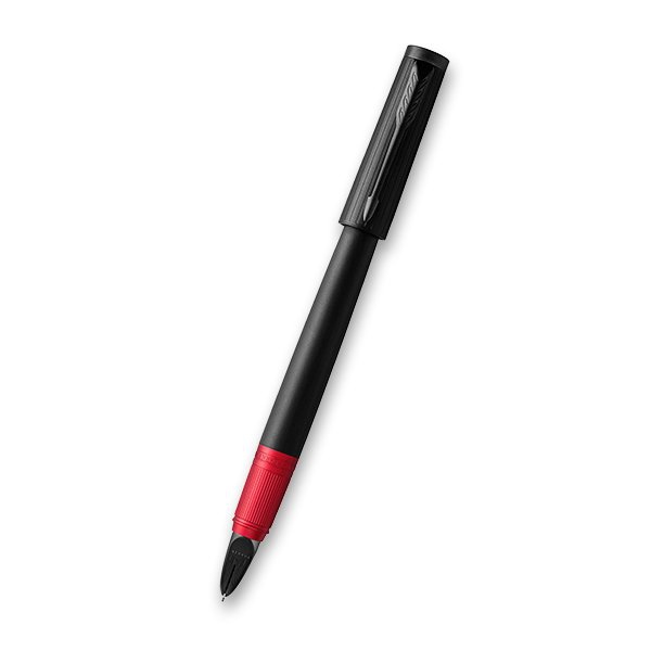 Psací potřeby - Parker Ingenuity Deluxe Black Red PVD Slim hrot F