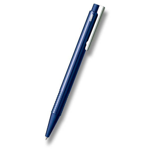 Psací potřeby - Lamy Logo M Shiny Blue kuličková tužka