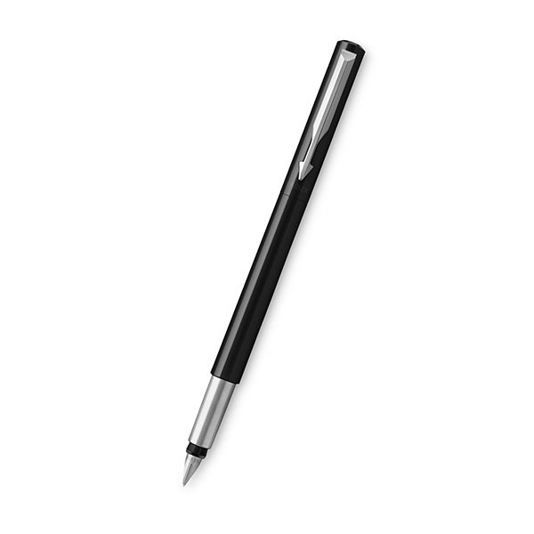 Psací potřeby - Parker Vector Black plnicí pero, hrot F