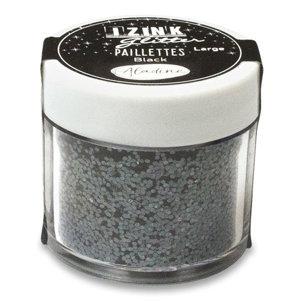 Školní a výtvarné potřeby - Diamantové třpytky Aladine Izink černá