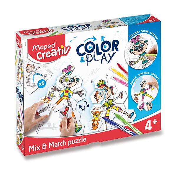 Školní a výtvarné potřeby - Sada MAPED Creativ Color & Play Mix Skládačka