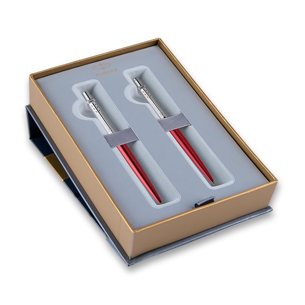 Psací potřeby - Parker Jotter Kensington Red CT sada kuličková a mechanická tužka