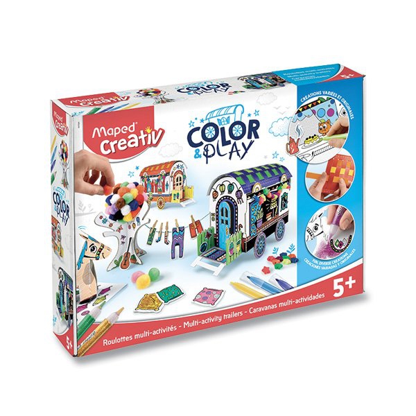 Školní a výtvarné potřeby - Sada Maped Color & Play Cirkusové vozy