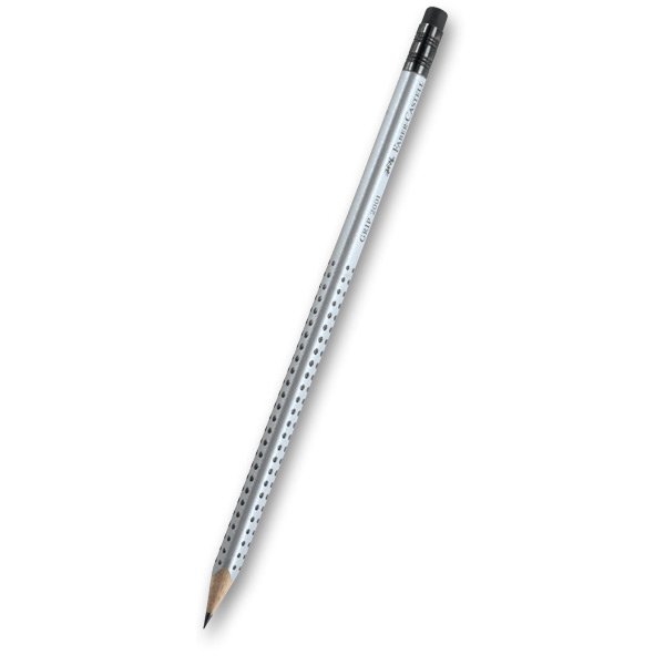 Psací potřeby - Grafitová tužka Faber-Castell Grip 2001 tvrdost HB s pryží