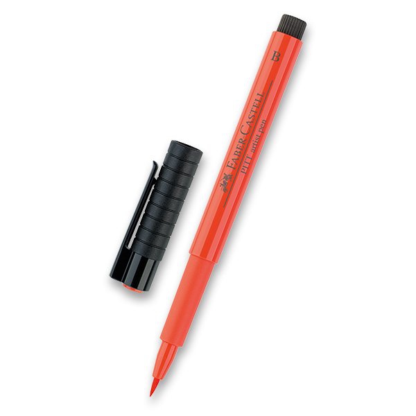 Psací potřeby - Popisovač Faber-Castell Pitt Artist Pen Brush - červené a růžové odstíny 118