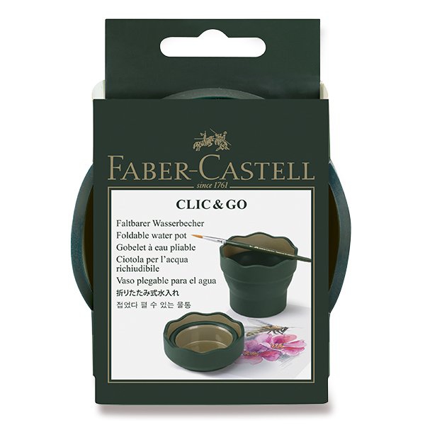 Psací potřeby - Kelímek na vodu Faber-Castell Clic & Go