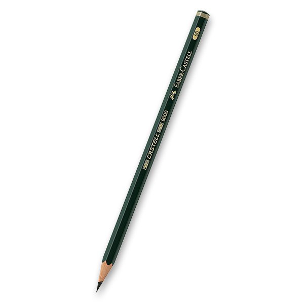 Psací potřeby - Grafitová tužka Faber-Castell Castell 9000 tvrdost 6B