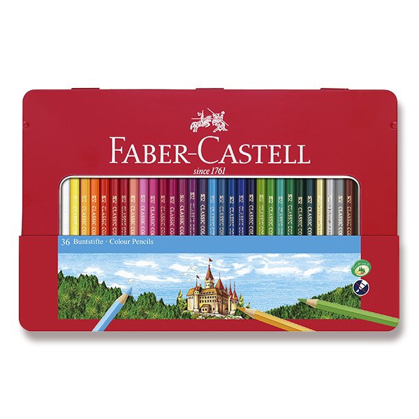 Psací potřeby - Pastelky Faber-Castell 36 barev