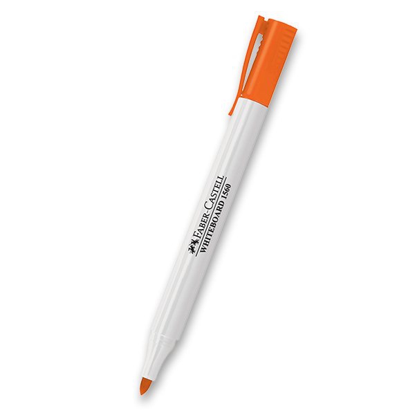 Psací potřeby - Popisovač Faber-Castell Slim Whiteboard Marker oranžový