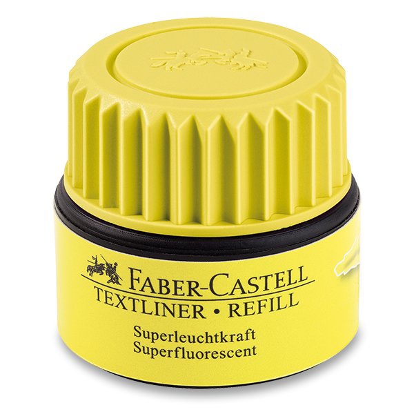 Psací potřeby - Náplň Faber-Castell Texliner 1549 žlutá