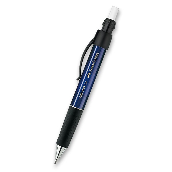 Psací potřeby - Mechanická tužka Faber-Castell Grip Plus 1.4mm modrá
