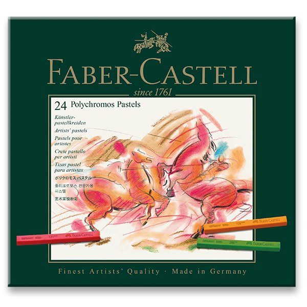 Psací potřeby - Pastely Faber-Castell Polychromos 24 ks