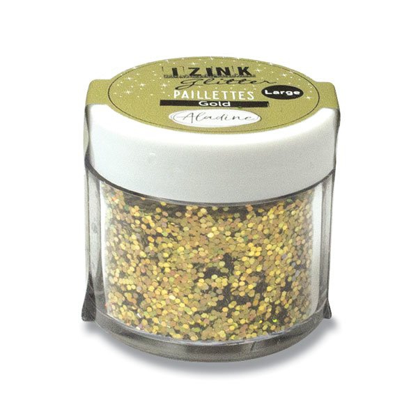 Školní a výtvarné potřeby - Diamantové třpytky Aladine Izink zlatá