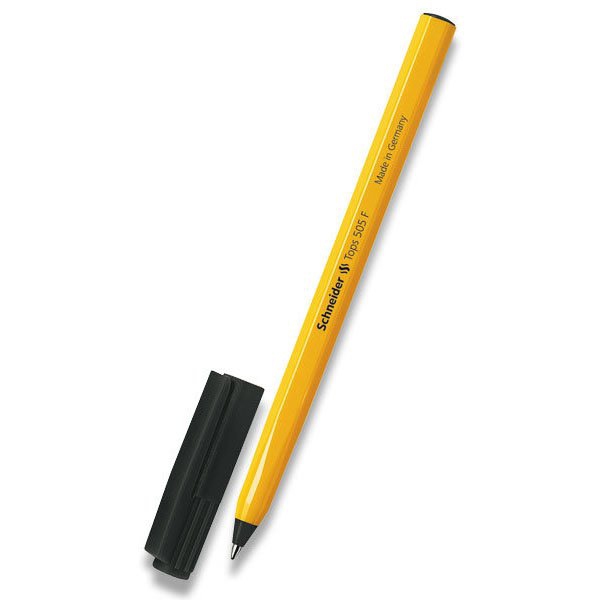 Psací potřeby - Kuličková tužka Schneider Tops 505 černá