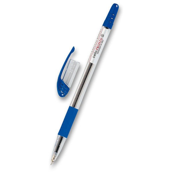Psací potřeby - Kuličková tužka Cello Pronto modrá