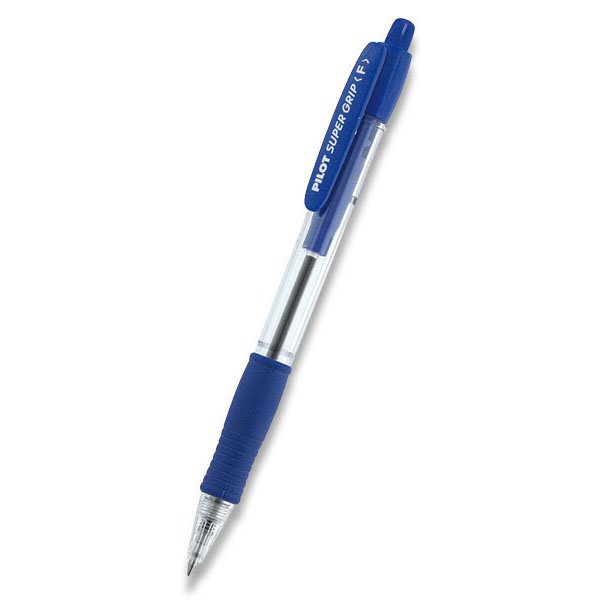 Psací potřeby - Kuličkové pero Pilot 2028 Super Grip modré