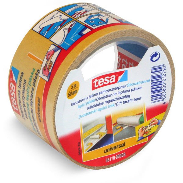 Obalový materiál - Lepicí páska Tesa Double Face, oboustranná 50 mm x 5 m