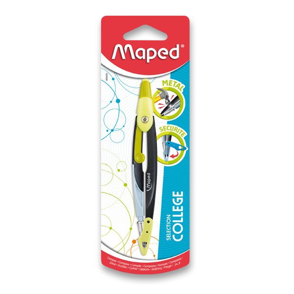 Školní a výtvarné potřeby - Kružítko Maped Metal Open mix barev