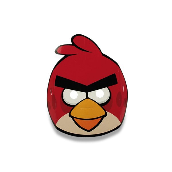 Školní a výtvarné potřeby - Papírová maska Angry Birds 6 ks