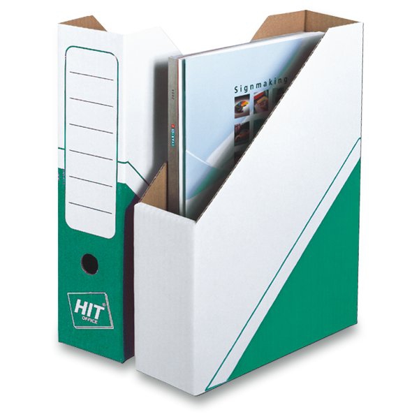 Třídění a archivace - Magazin box Hit Office - archivační box zelený