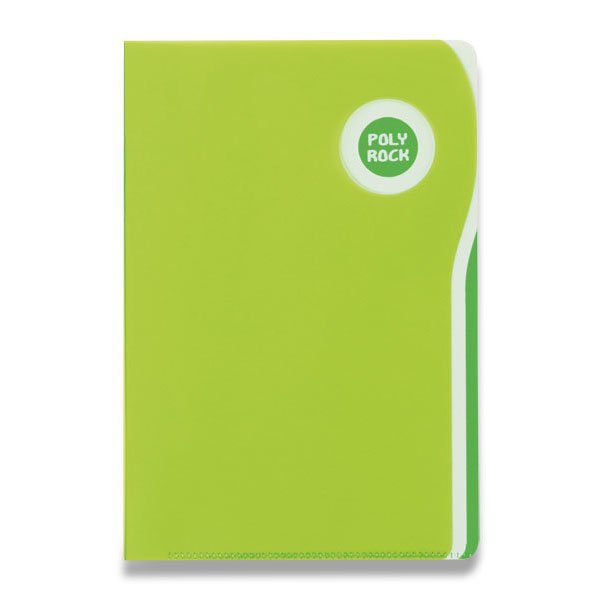 Třídění a archivace - Zakládací desky Poly Rock A5 zelené, A5