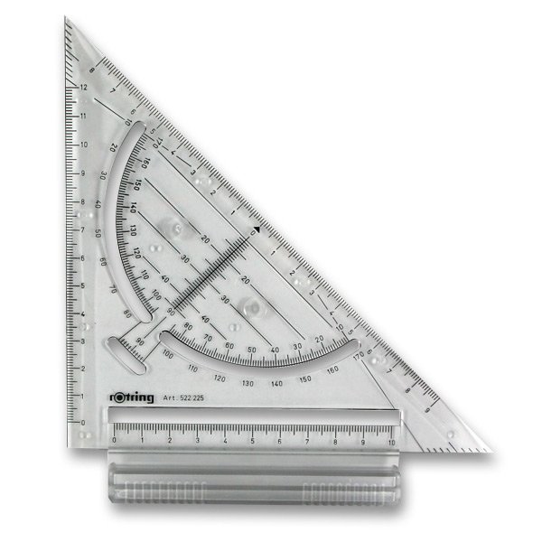 Psací potřeby - Geometrický trojúhelník Rotring Rapid