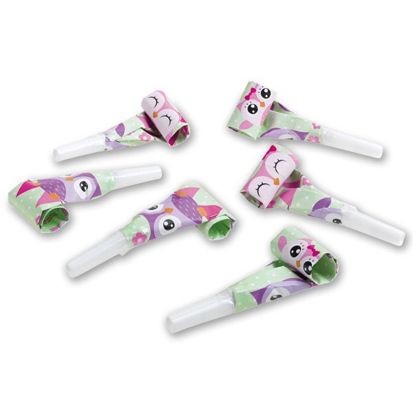 Školní a výtvarné potřeby - Frkačky Happy Owl 8 ks