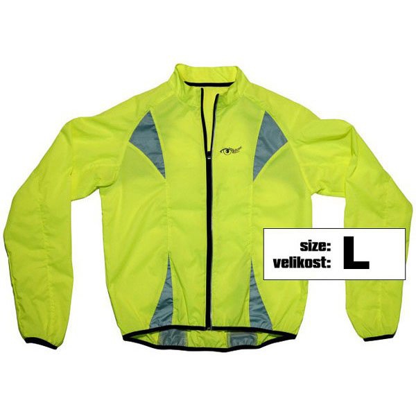 Školní a výtvarné potřeby - Reflexní bunda Compass žlutá vel. L (42)
