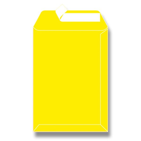 Papír tiskopisy - Barevná obálka Clairefontaine žlutá, C4