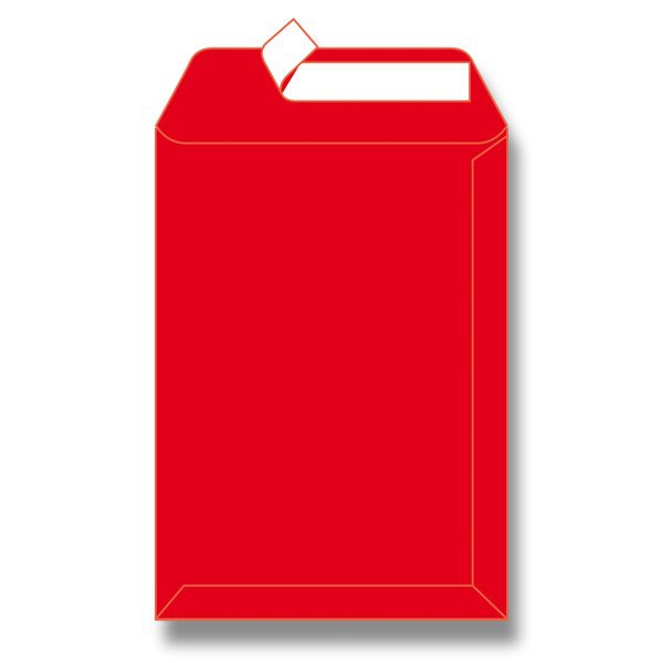 Papír tiskopisy - Barevná obálka Clairefontaine červená, C4