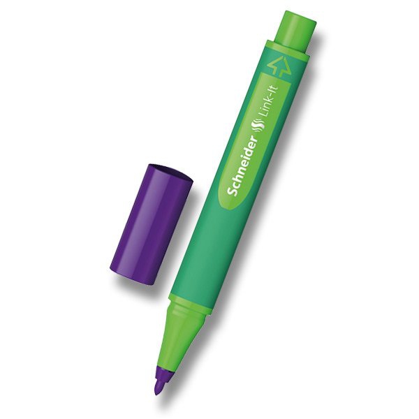 Psací potřeby - Popisovač Schneider Link-It tm. fialová