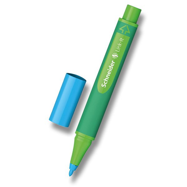 Psací potřeby - Popisovač Schneider Link-It sv. modrá