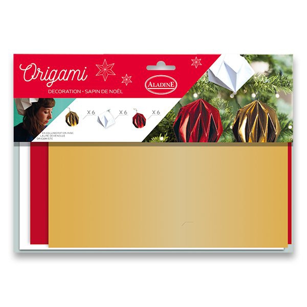 Školní a výtvarné potřeby - Origami Aladine - Vánoční ozdoby