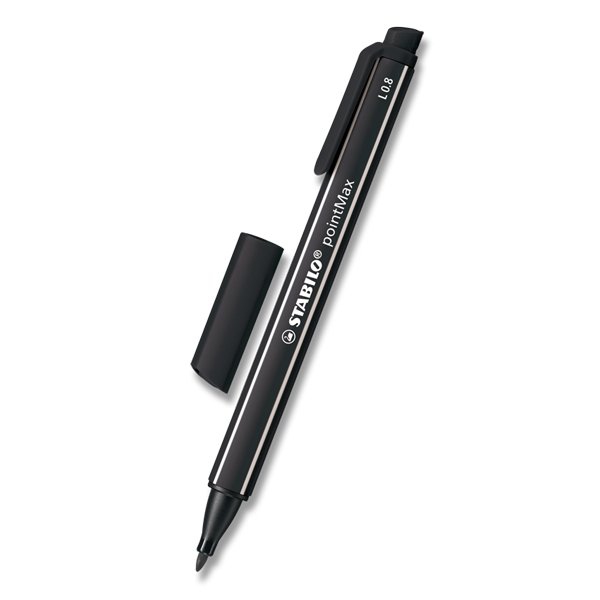 Psací potřeby - Liner Stabilo PointMax 488 černý