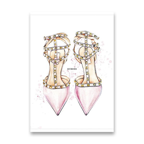 Školní a výtvarné potřeby - Školní sešit Shkolyaryk A5, linkovaný, a A5 čistý, 40 listů, mix motivů