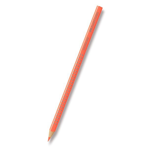 Psací potřeby - Pastelka Faber-Castell Grip 2001 - neonové odstíny oranžová