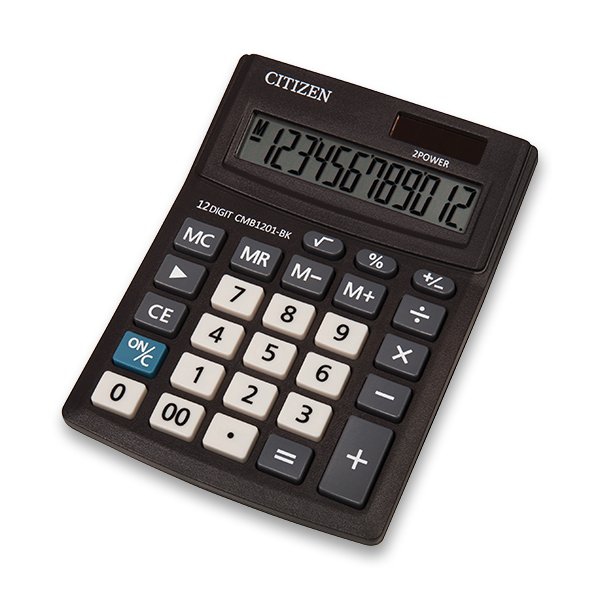 Kancelářské potřeby - Stolní kalkulátor Citizen CMB-1201