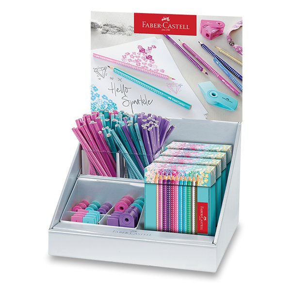 Psací potřeby - Stojánek Faber-Castell Sparkle 136 ks