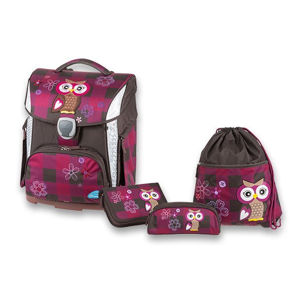 Školní a výtvarné potřeby - Aktovka Schneiders Plus Olivia the Owl s příslušenstvím