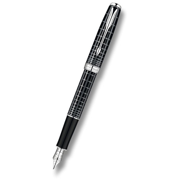Psací potřeby - Parker Sonnet Dark Grey Laque CT hrot F