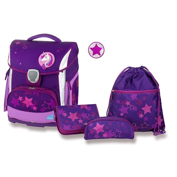 Školní a výtvarné potřeby - Aktovka Schneiders Plus Stars s příslušenstvím