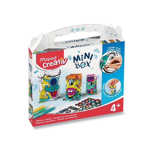 Školní a výtvarné potřeby - MiniBox Maped Creativ Příšerky