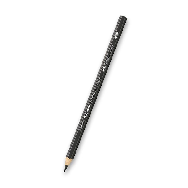 Psací potřeby - Akvarelová grafitová tužka Faber-Castell Graphite Aquarelle tvrdost 8B