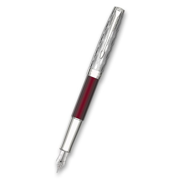 Psací potřeby - Parker Sonnet Premium Metal Red CT hrot M