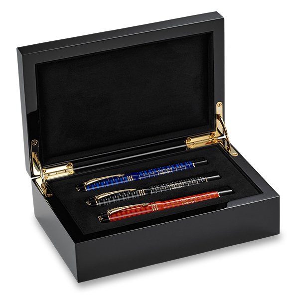 Psací potřeby - Parker Duofold 100th LE Set hrot F