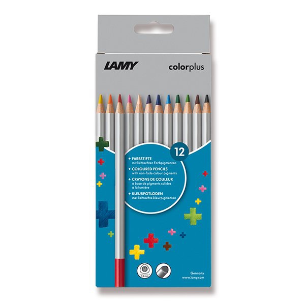 Psací potřeby - Lamy colorplus pastelky, 12 barev
