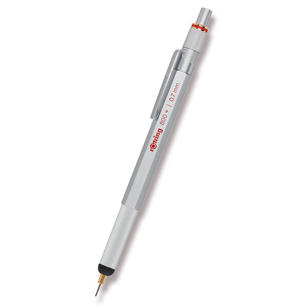 Psací potřeby - Rotring 800+ Silver stylus a mechanická tužka 0,7 mm